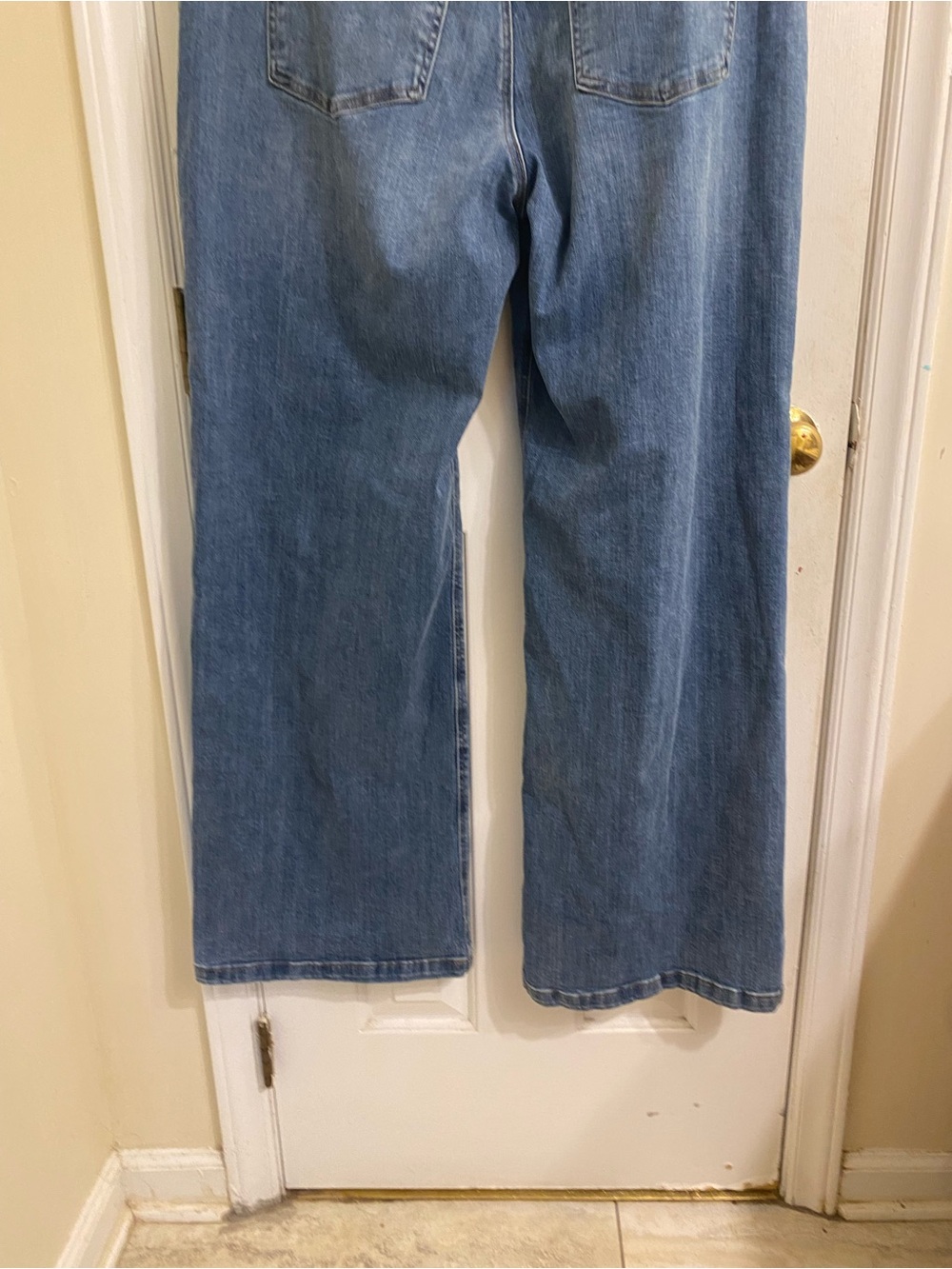 KUT FROM THE KLOTH WIDE LEG JEANS MEDIUM WASH WOMENS SIZE 16 TRENDY HIGH RISE - Picture 13 of 16